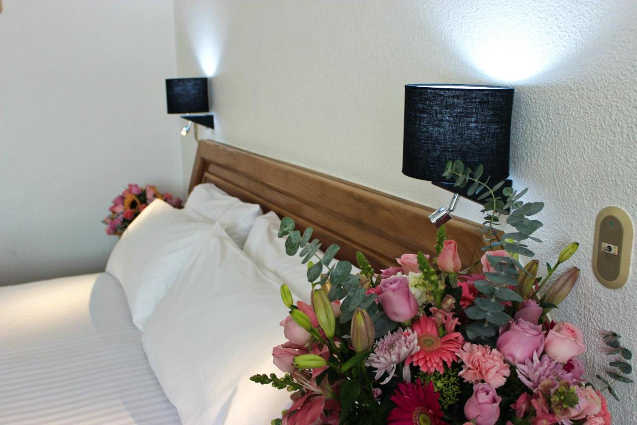 San Juan Park Hotel San Juan del Río Dış mekan fotoğraf A bedroom at the hotel