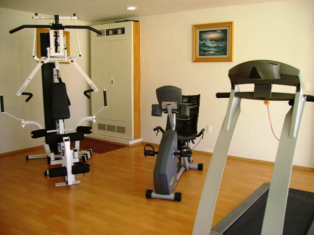 San Juan Park Hotel San Juan del Río Dış mekan fotoğraf A home gym